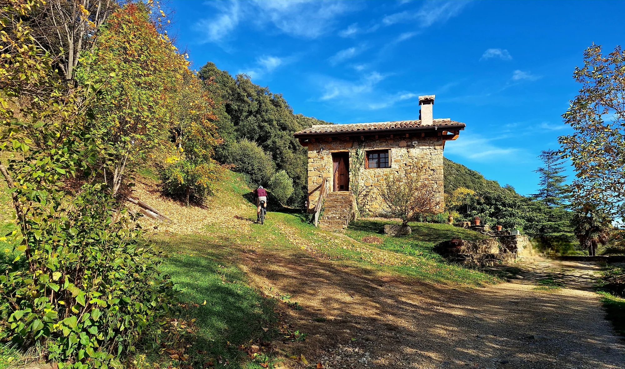 Fietsen door de Catalaanse heuvels